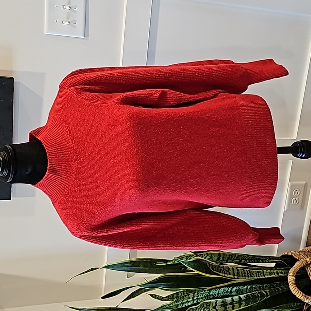French connection balloon sleeve sweater